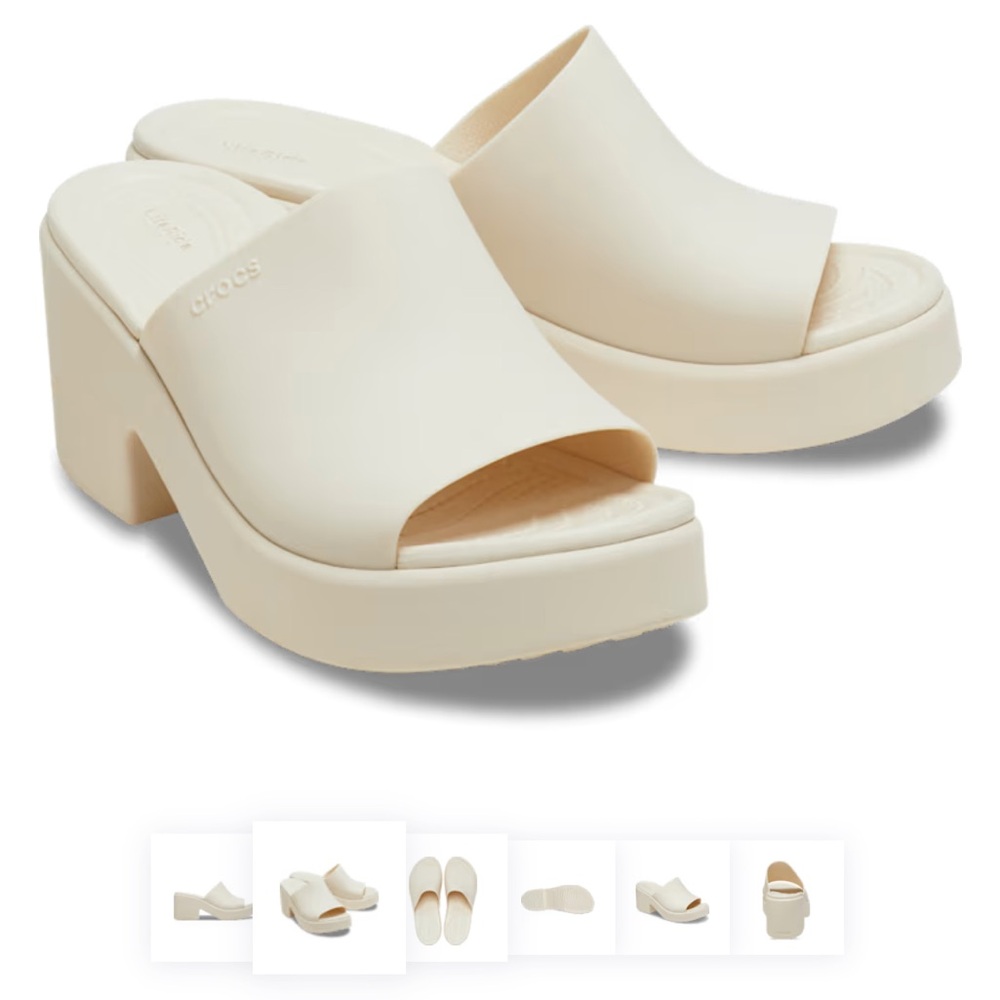 Crocs Brooklyn Platform Slides